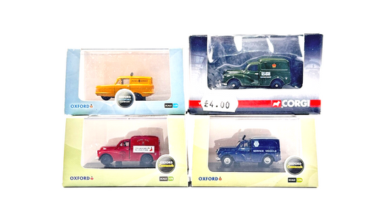 OXFORD DIECAST/CORGI 1/76 SCALE - POST OFFICE ROYAL MAIL AA NRMA SERVICE VEHICLE
