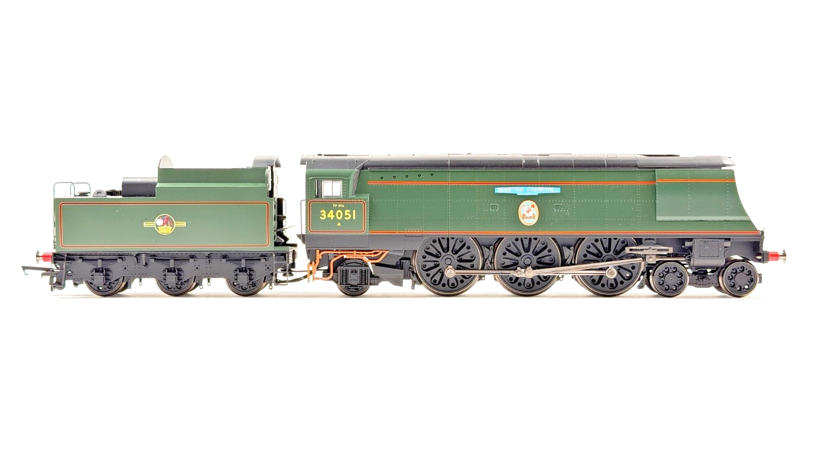 HORNBY 00 GAUGE - R3300 - SIR WINSTON CHURCHILL'S FUNERAL TRAIN PACK LTD EDITION