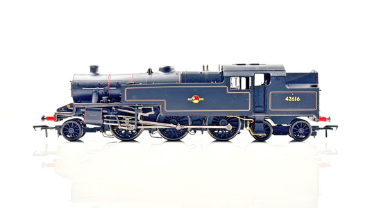 HORNBY 00 GAUGE - R2732 BR BLACK 2-6-4 STANIER CLASS 4P LOCOMOTIVE 42616 UNBOXED