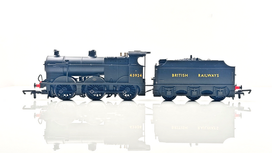 HORNBY 00 GAUGE - R2396 - BR BLACK FOWLER 0-6-0 CLASS 4F 43924 (W) - PART BOXED