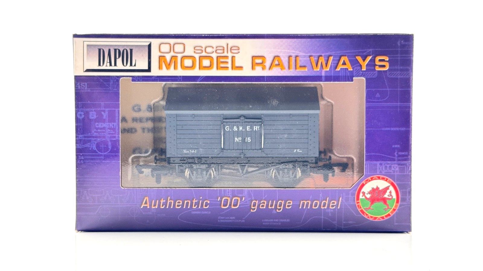 DAPOL 00 GAUGE - GARSTANG & KNOTT END RAILWAY WAGON NO.15 (LIMITED EDITION)