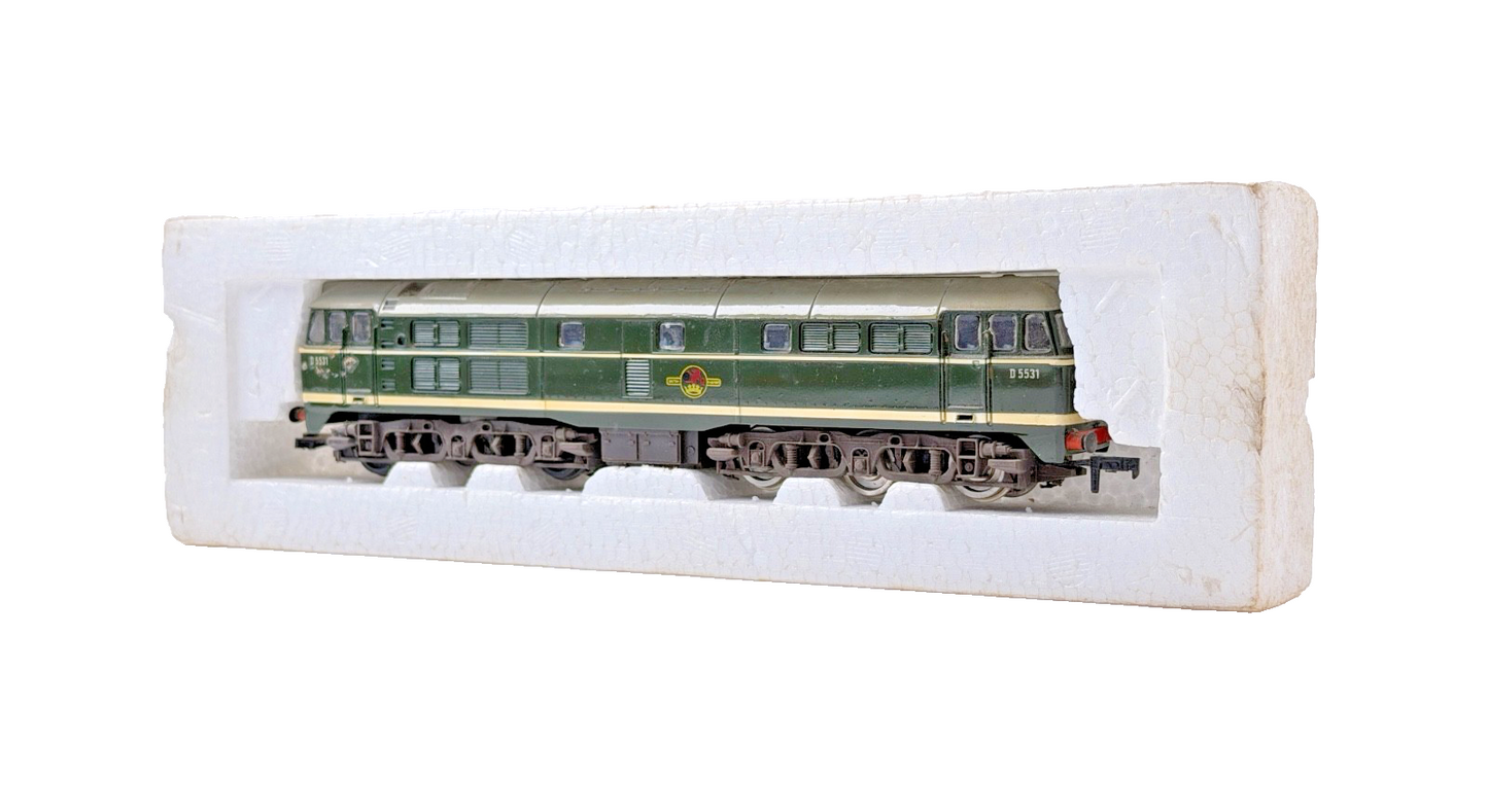 AIRFIX 00 GAUGE - 54101-9 - CLASS 31 DIESEL AIA-AIA BR GREEN D5531 NEEDS SERVICE