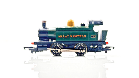 HORNBY 00 GAUGE - R077 - GWR GREAT WESTERN 0-4-0 TANK ENGINE 101 - UNBOXED