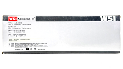 WSI 1/50 SCALE - 13-1022 - CLASSIC CURTAIN SIDE TRAILER 2 AXLE BOXED