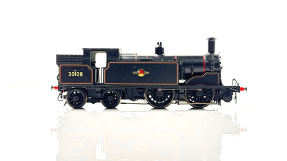 HORNBY 00 GAUGE - BR BLACK 0-4-4 CLASS M7 LOCOMOTIVE 30108 - UNBOXED