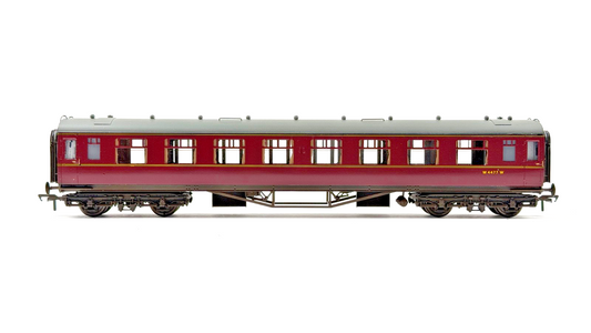 LARRY GODDARD 00 GAUGE BRASS KIT BUILT BR (W) MAROON DIAGRAM C70 COACH W4477W