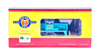 OXFORD RAIL 00 GAUGE - OR76JAN003 GV2014 - JANUS 0-6-0 BP BLUE - BOXED