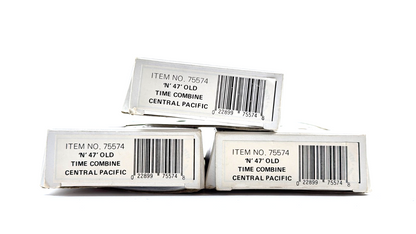 BACHMANN N GAUGE - 75574 - RAKE OF 3 OLD TIMERS CENTRAL PACIFIC COACHES BOXED