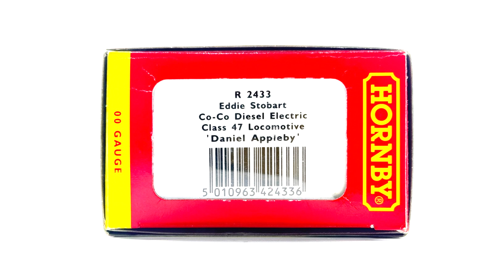 HORNBY 00 GAUGE - R2433 - CLASS 47 DIESEL 47900 EDDIE STOBART LTD DANIEL APPLEBY