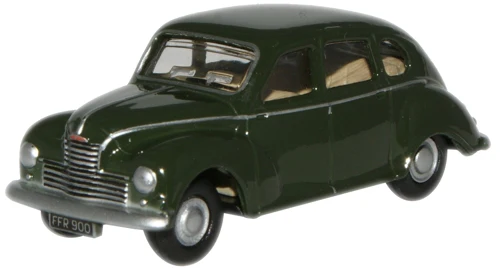 OXFORD DIECAST 1/76 - 76JJ007 - RACING GREEN JOWETT JAVELIN - NEW (CRACKED CASE)