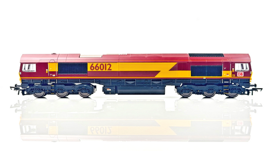 HORNBY 00 GAUGE - R30370 - CLASS 66 DIESEL 66012 DB EX-EWS LIVERY - BOXED