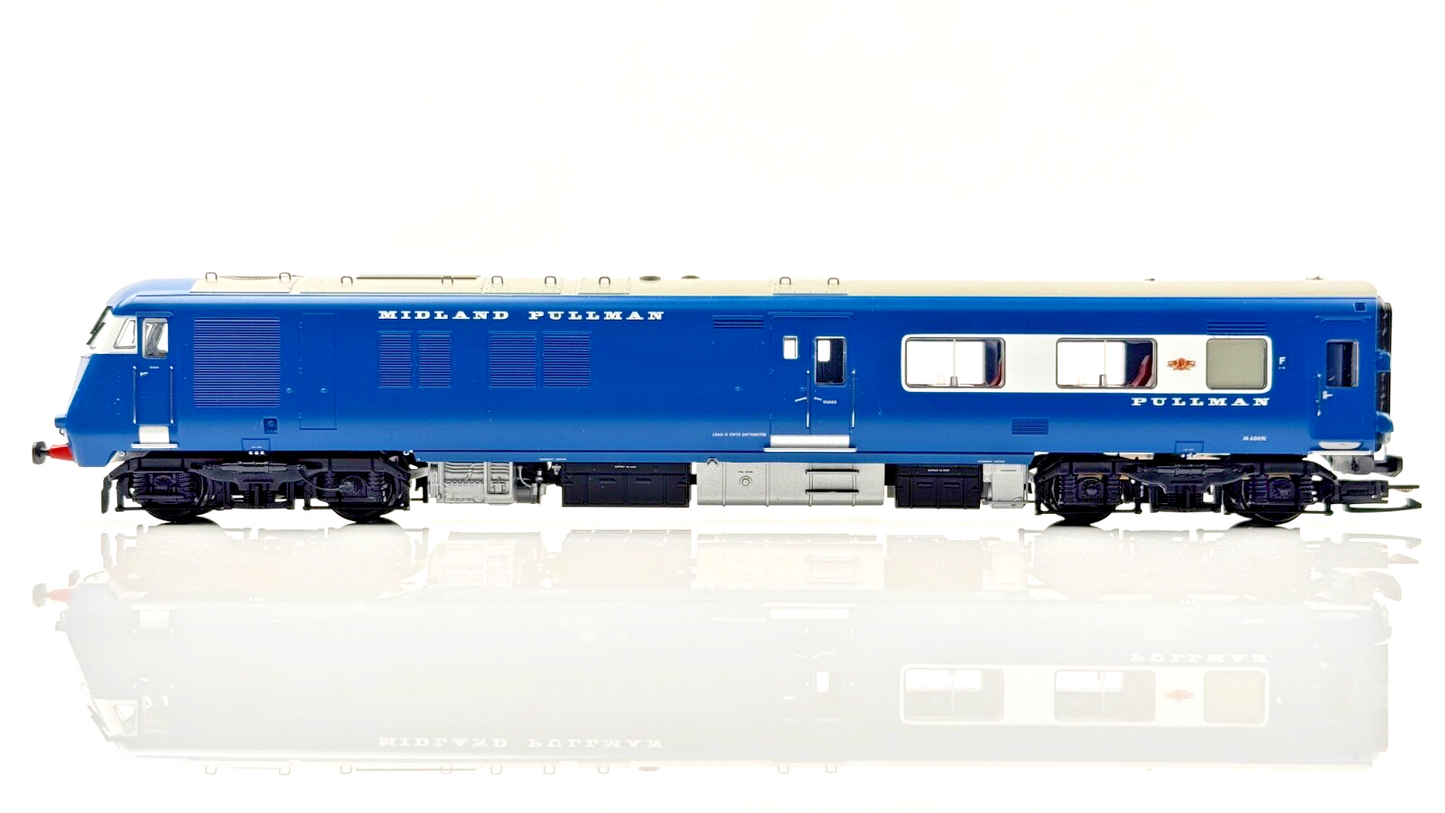 BACHMANN 00 GAUGE - 31-255DC - MIDLAND PULLMAN 6 CAR SET NANKING BLUE DCC FITTED