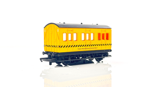 HORNBY 00 GAUGE - R296 - TRACK MAINTENANCE DEPARTMENT CLEANING COACH - UNBOXED