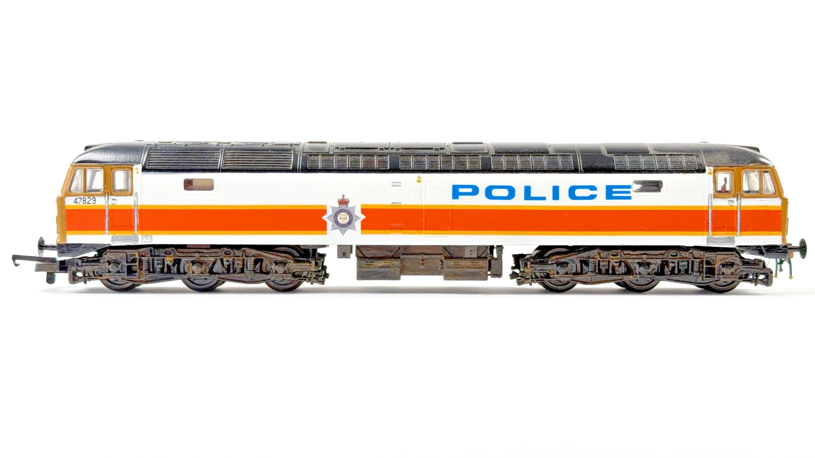 LIMA 00 GAUGE - CLASS 47 DIESEL 47829 BRITISH TRANSPORT POLICE LIVERY REFINISHED