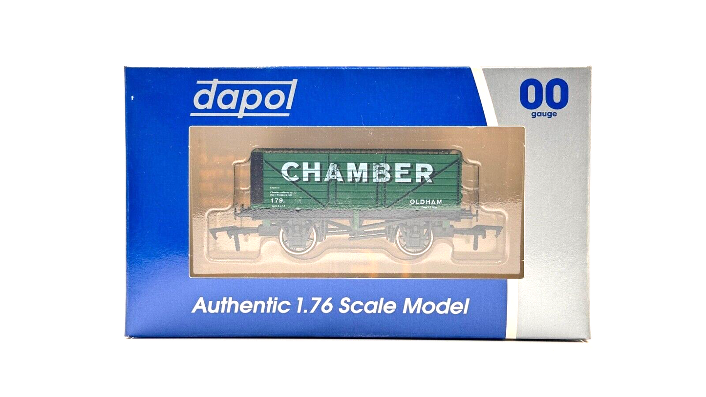 DAPOL 00 GAUGE - CHAMBER COLLIERY COMPANY OLDHAM WAGON NO.179 (LIMITED EDITION)