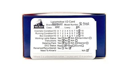 BACHMANN 00 GAUGE - 32-954A - BR STANDARD 4MT 76084 BR LINED BLACK EARLY EMBLEM