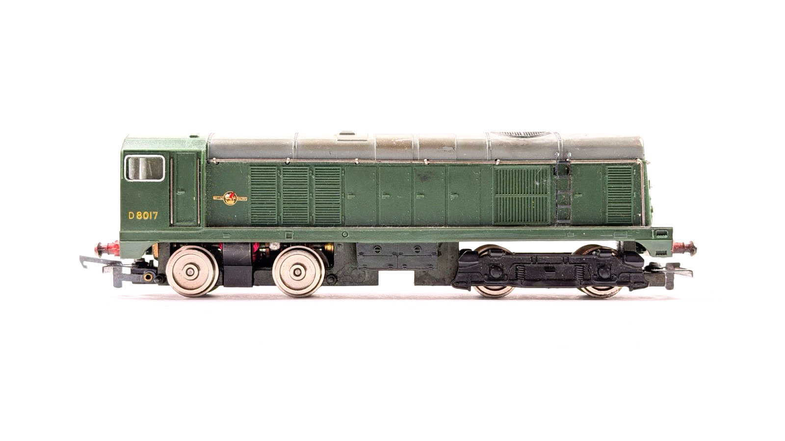 DUBLO 00 GAUGE - 2 RAIL CLASS 20 DIESEL D8017 BR GREEN - UNBOXED