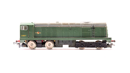 DUBLO 00 GAUGE - 2 RAIL CLASS 20 DIESEL D8017 BR GREEN - UNBOXED