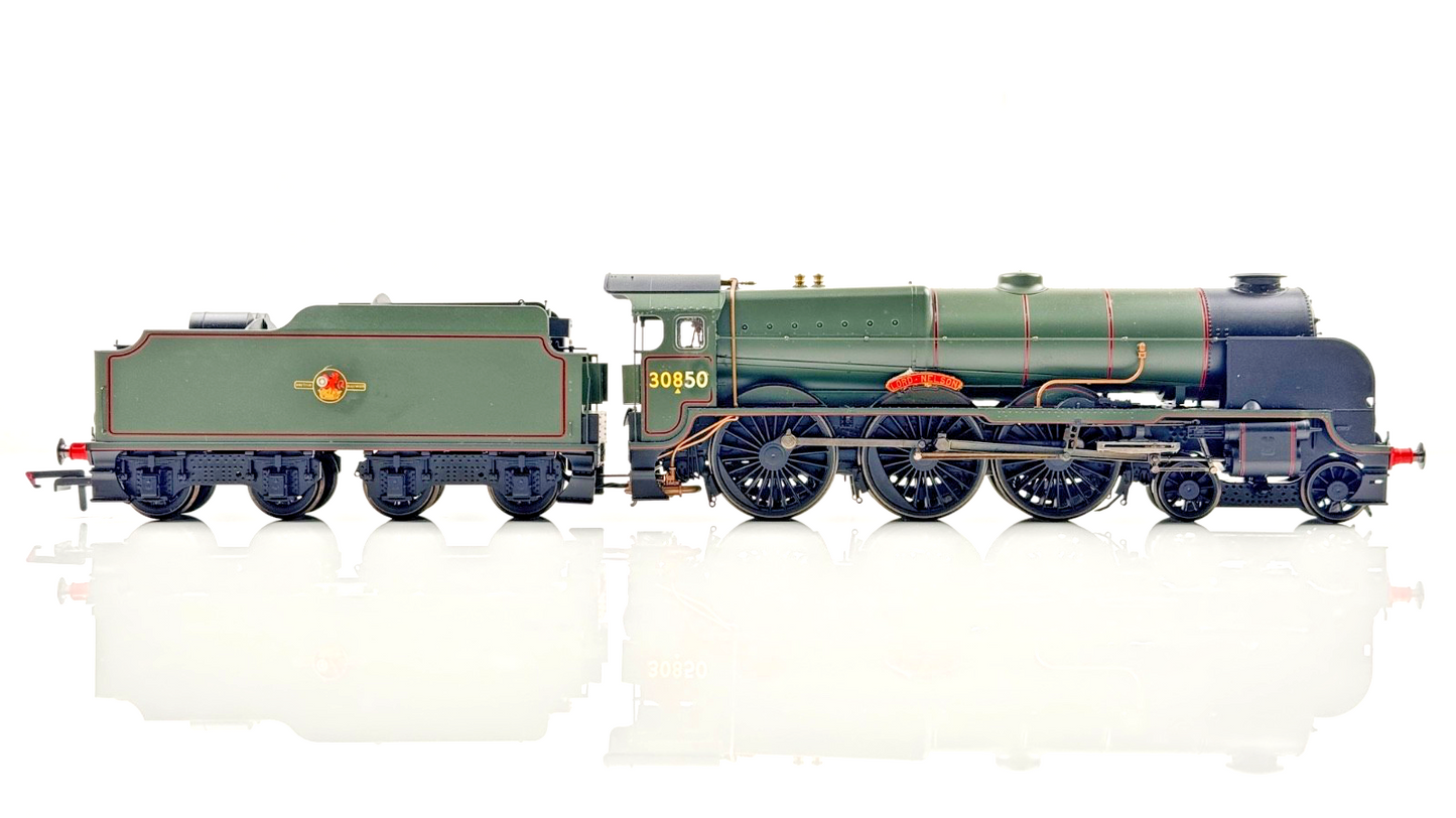 HORNBY 00 GAUGE - R3635 - BR EARLY LORD NELSON CLASS 30850 RENAMED RENUMBERED