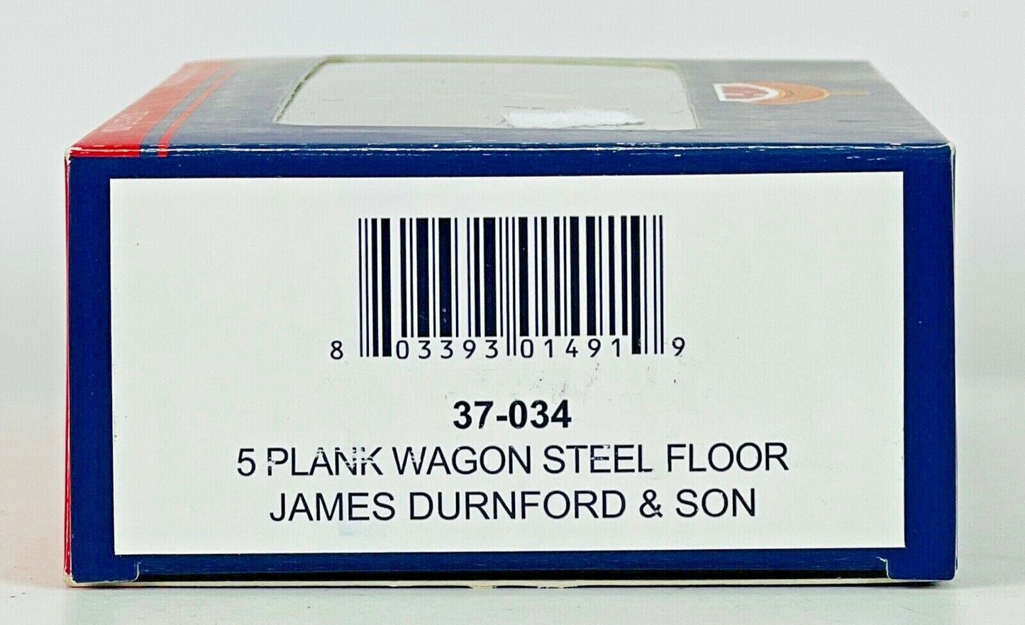BACHMANN 00 GAUGE - 37-034 - 5 PLANK WAGON STEEL FLOOR JAMES DURNFORD & SON