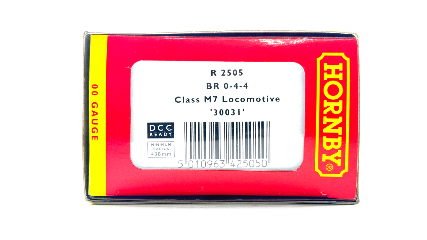 HORNBY 00 GAUGE - R2505 - BR BLACK 0-4-4 CLASS M7 LOCOMOTIVE '30031' BOXED