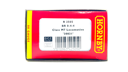 HORNBY 00 GAUGE - R2505 - BR BLACK 0-4-4 CLASS M7 LOCOMOTIVE '30031' BOXED