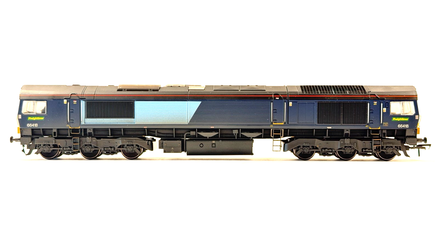 BACHMANN 00 GAUGE - 32-976Z - CLASS 66 DIESEL 66418 EX-DRS DE-BRANDED KERNOW