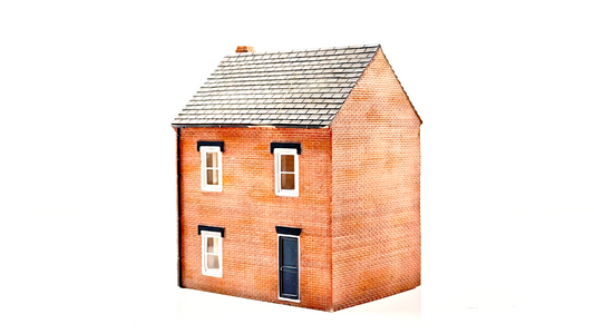 BACHMANN SCENECRAFT 00 GAUGE - 44-0046 - WRIGHTS GROCERIES CORNER SHOP - UNBOXED