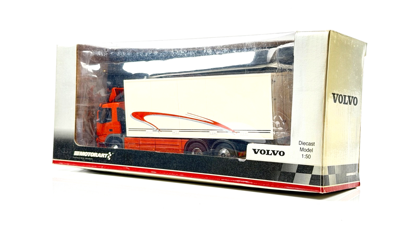 MOTORART 1/50 SCALE - FM9 CONSTRUCTION VOLVO DISTRIBUTION TRUCK - INCORRECT BOX