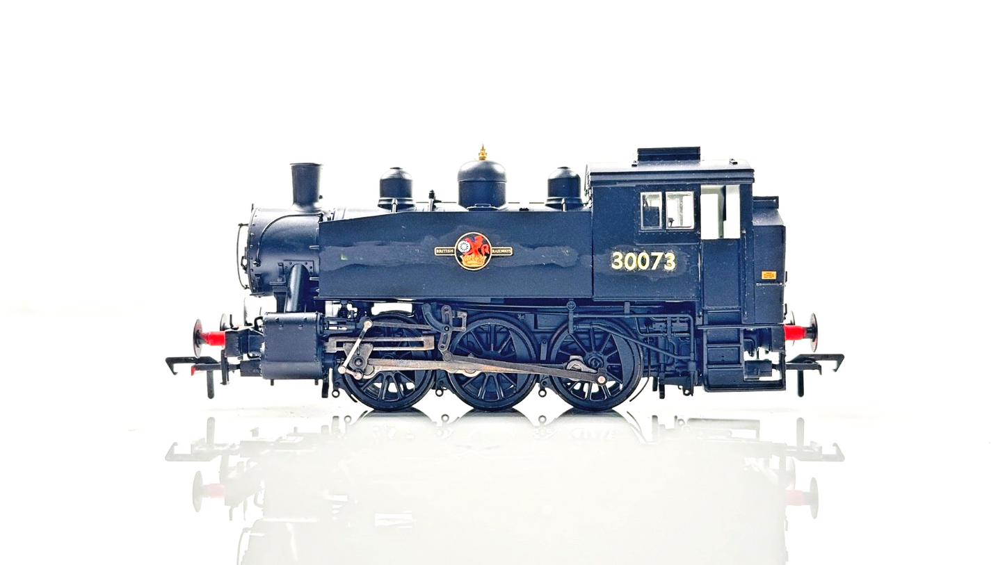 BACHMANN 00 GAUGE - MR-111 - USA CLASS 0-6-0T BRITISH RAILWAYS BLACK RENUMBERED