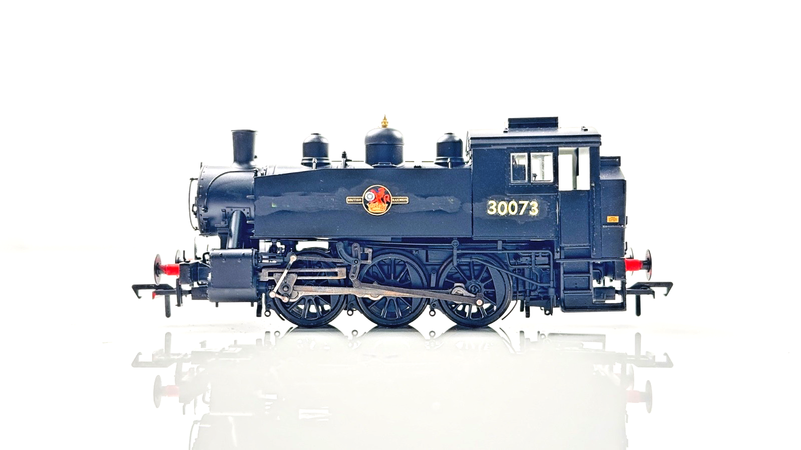 BACHMANN 00 GAUGE - MR-111 - USA CLASS 0-6-0T BRITISH RAILWAYS BLACK RENUMBERED