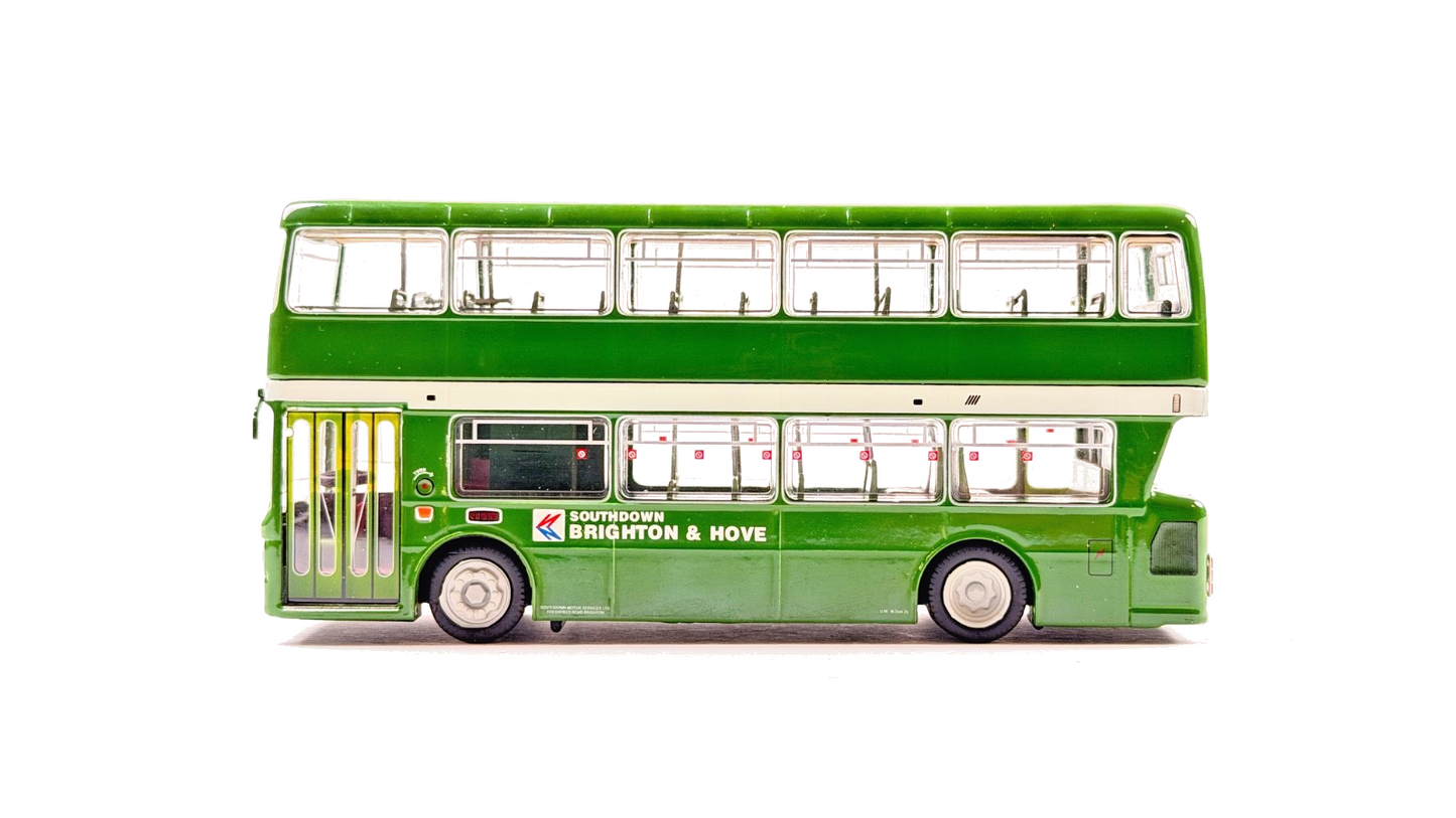 BRITBUS AN1-17 - 1/76 SCALE - PARK ROYAL NBC SOUTHDOWN BRIGHTON & HOVE D/DECK