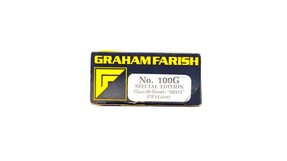 GRAHAM FARISH N GAUGE - NO.100G - CLASS 08 DIESEL SHUNTER 08921 EWS (SPECIAL ED)
