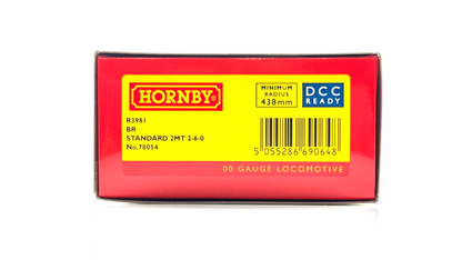 HORNBY 00 GAUGE - R3981 - BR BLACK STANDARD 2MT 2-6-0 NO.78054 - NEW BOXED