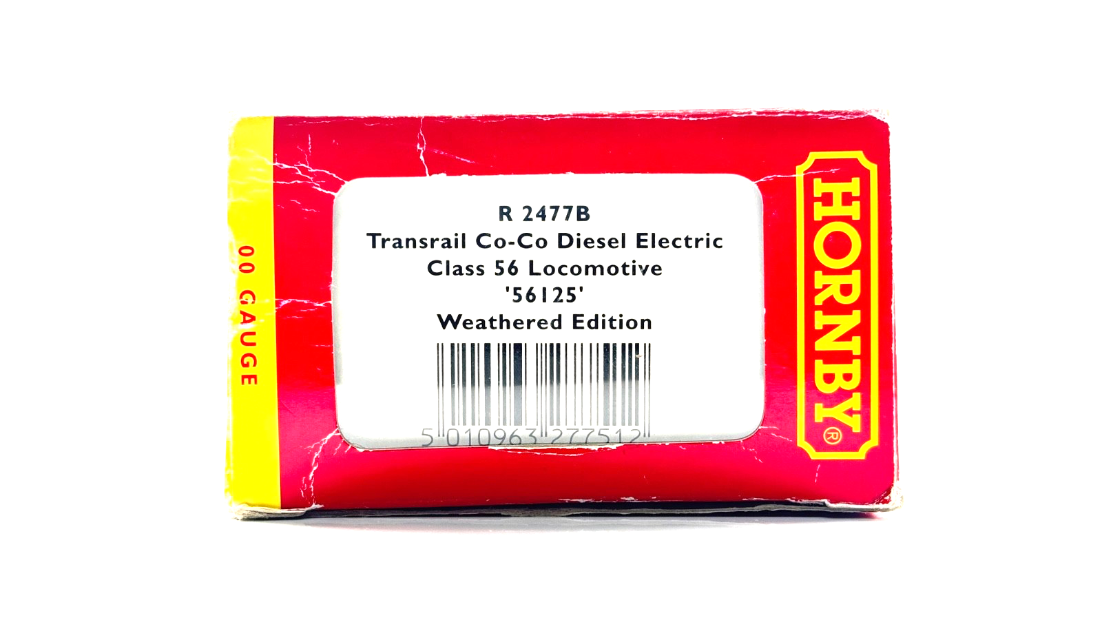 HORNBY 00 GAUGE - R2477B - CLASS 56 DIESEL 56125 TRANSRAIL RAILFREIGHT GREY (W)