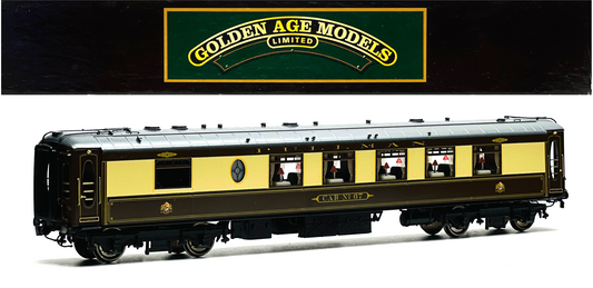 GOLDEN AGE MODELS 00 GAUGE - 1-C GREY 'CAR NO.67' WHEEL BRASS PULLMAN COACH