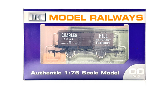 DAPOL 00 GAUGE - CHARLES HILL COAL MERCHANT TETBURY WAGON 2 (LIMITED EDITION)