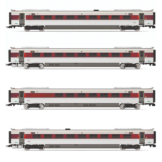 HORNBY 00 GAUGE - R40350 - LNER AZUMA CLASS 801/2 FOUR COACH PACK NEW BOXED