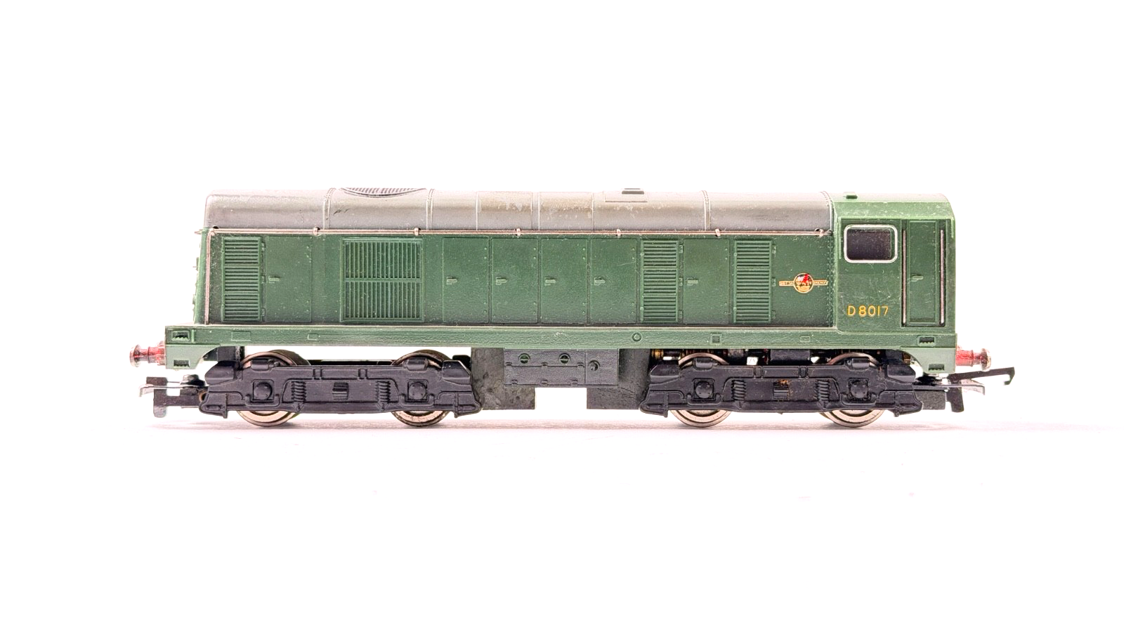DUBLO 00 GAUGE - 2 RAIL CLASS 20 DIESEL D8017 BR GREEN - UNBOXED