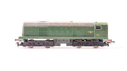 DUBLO 00 GAUGE - 2 RAIL CLASS 20 DIESEL D8017 BR GREEN - UNBOXED