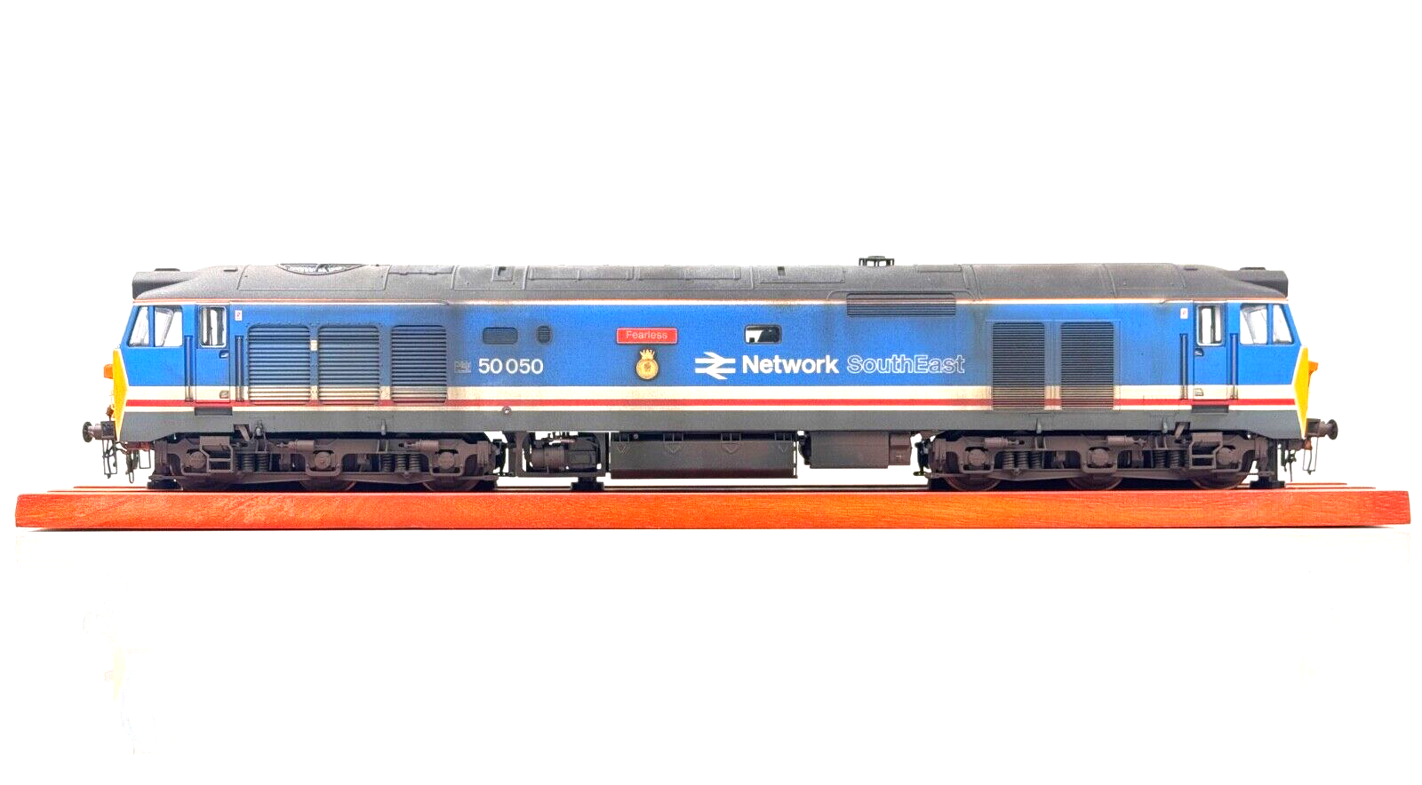 HELJAN O GAUGE - CLASS 50 DIESEL 50050 NETWORK SOUTHEAST FEARLESS (PROTO NEO)