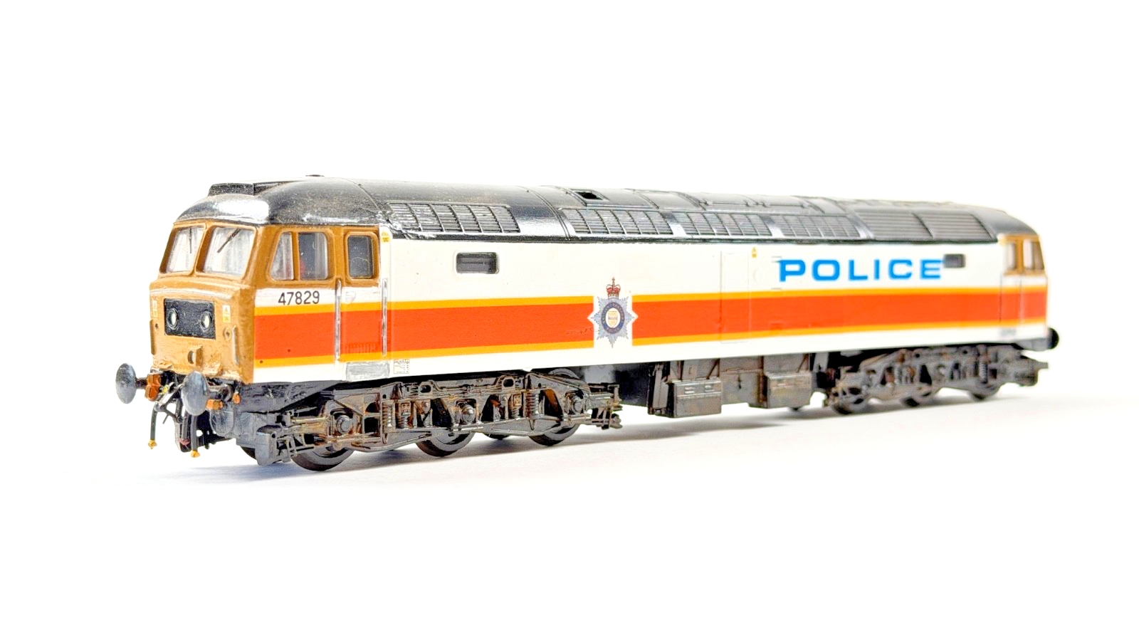 LIMA 00 GAUGE - CLASS 47 DIESEL 47829 BRITISH TRANSPORT POLICE LIVERY REFINISHED