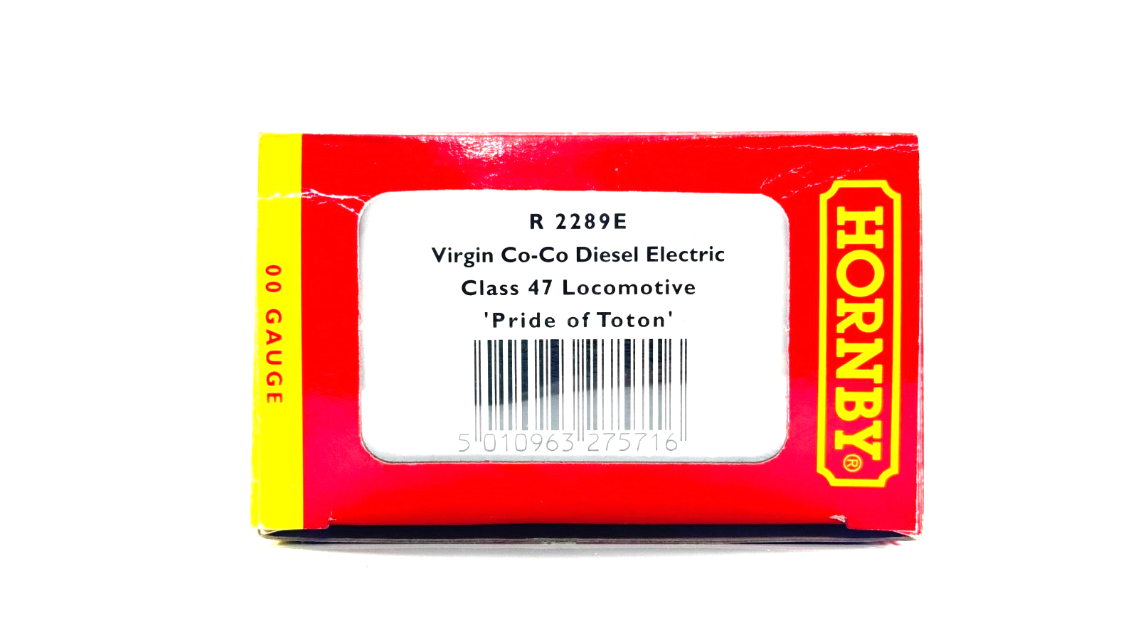 HORNBY 00 GAUGE - R2289E - CLASS 47 DIESEL 47805 VIRGIN TRAINS 'PRIDE OF TOTON'