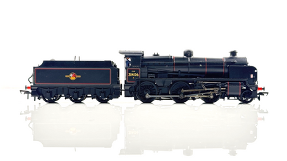 BACHMANN 00 GAUGE - 32-164 - N CLASS 31406 BR LINED BLACK LATE CREST - BOXED