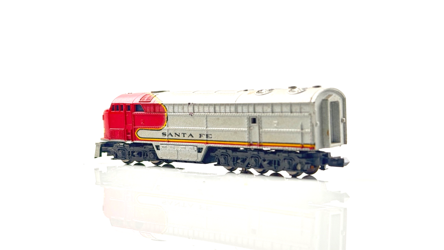 ATLAS N GAUGE - SANTA FE DIESEL LOCOMOTIVE DUMMY/FAULTY LOCO - UNBOXED