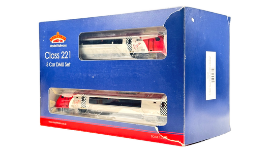 BACHMANN 00 GAUGE - 32-627 - CLASS 221 VIRGIN TRAINS DR WHO 221122 SUPER VOYAGER