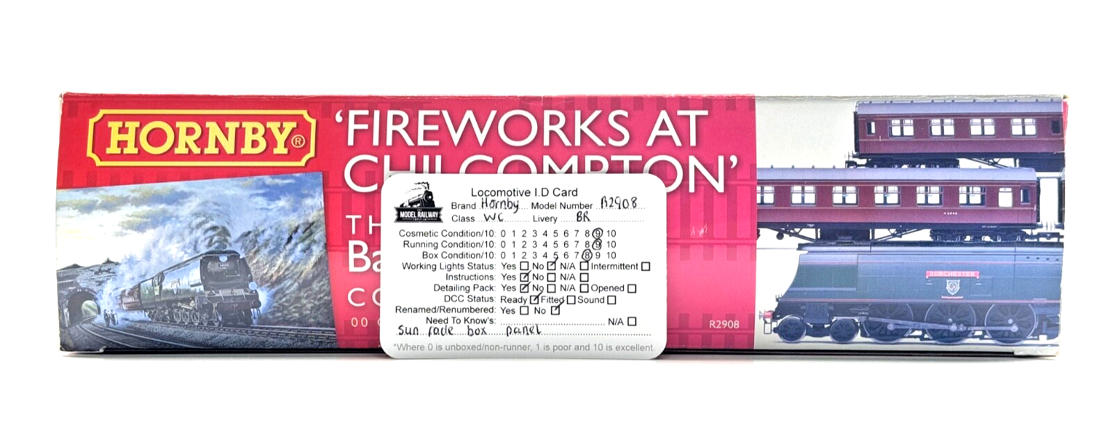 HORNBY 00 GAUGE - R2908 - "FIREWORKS AT CHILCOMPTON" BARRY FREEMAN TRAIN PACK