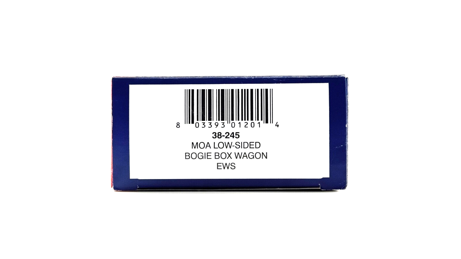 BACHMANN 00 GAUGE - 38-245 - MOA LOW SIDED BOGIE BOX WAGON EWS MAROON - BOXED