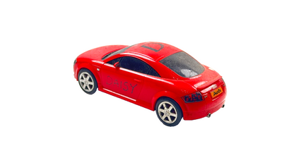 SCALEXTRIC 1/32 SCALE - AUDI TT SPORTS CAR RED "DAISY" - UNBOXED