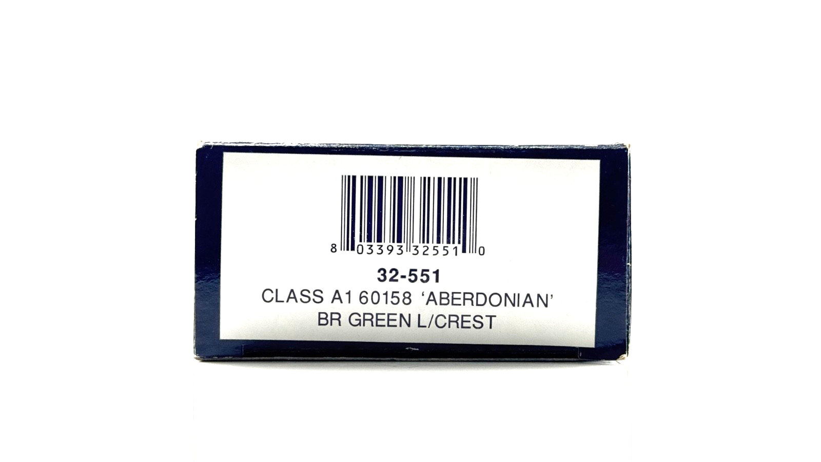 BACHMANN 00 GAUGE - 32-551 - CLASS A1 60158 ABERDONIAN BR GREEN LATE CREST